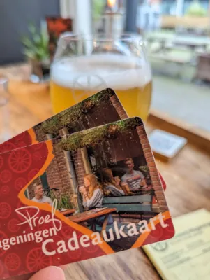 Proef Wageningen Cadeaukaart te besteden bij Café Rad van Wageningen